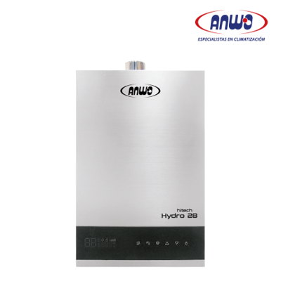 CALEFÓN MURAL ANWO 16 L/M HITECH HYDRO 28 TIRO FORZADO NG